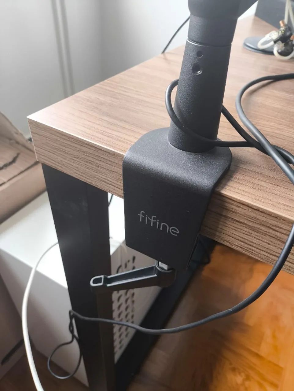 Microfone USB XLR Fifine com suporte de mesa fifine - Foto 3