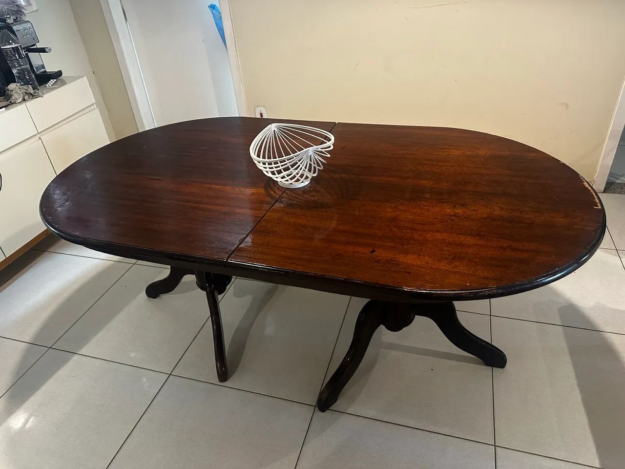 Mesa de Madeira Extensível - SÓ A MESA - Foto 3