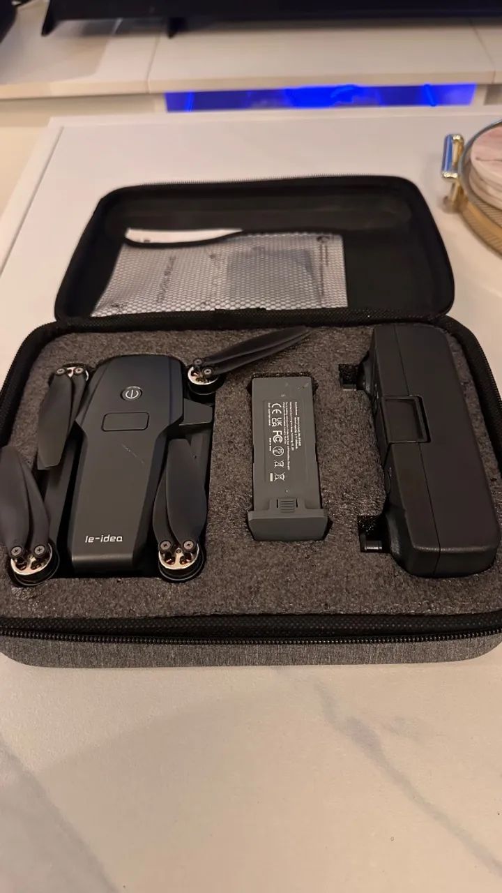 Drone IDEA 16 Brushless com Case + 2 Baterias (Semi Novo)