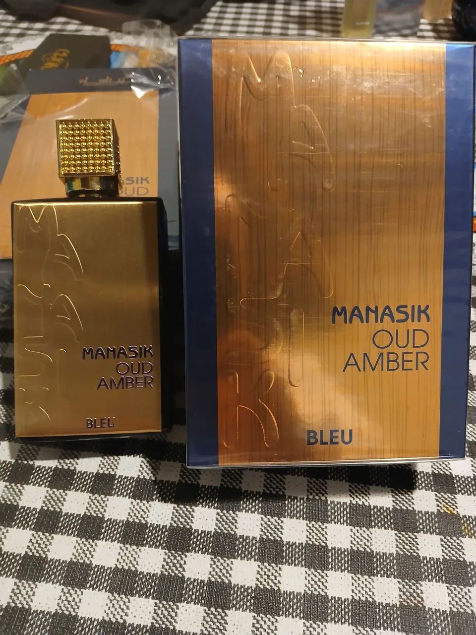 VENDO PERFUME MANASIK OUD AMBER BLEU 100ML