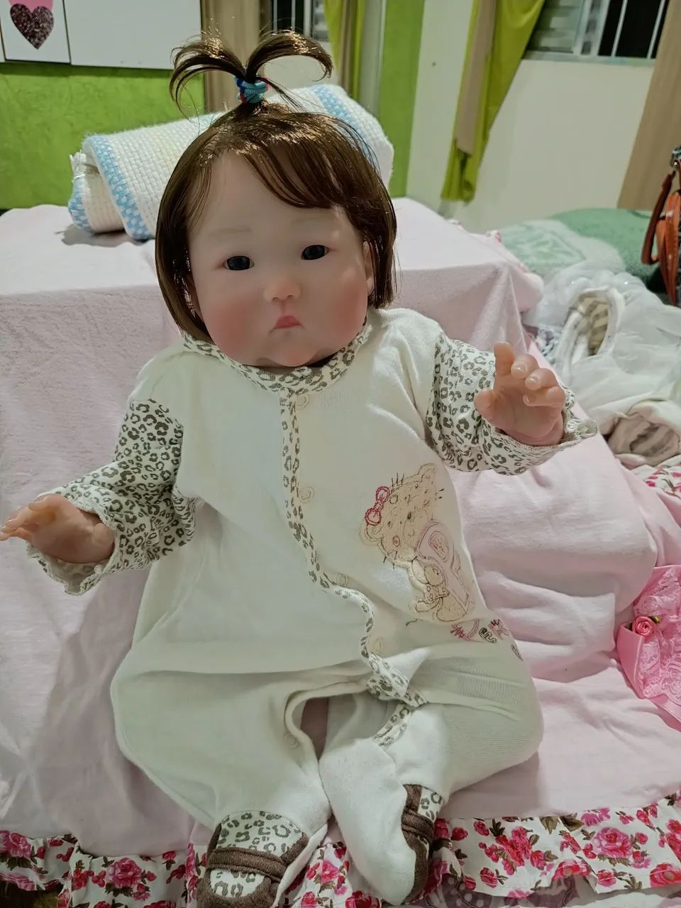 Bebê reborn 50 cm importado novo - Foto 2