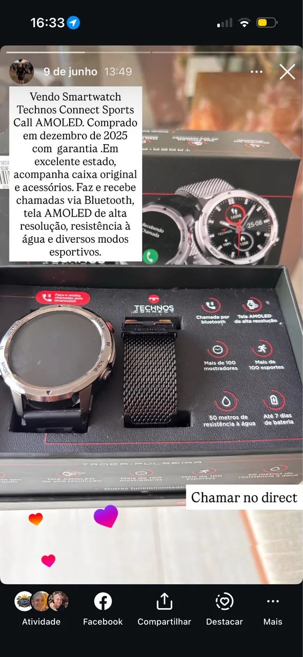Smartwatch Technos Connect - Foto 3