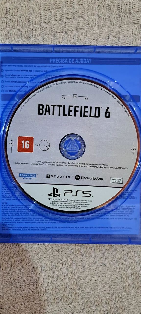 Troco Batlefild 6 do PS5 - Foto 2