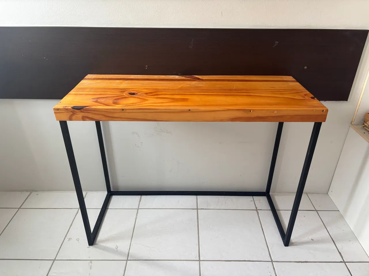 Bancada de palet + metalon - Foto 2