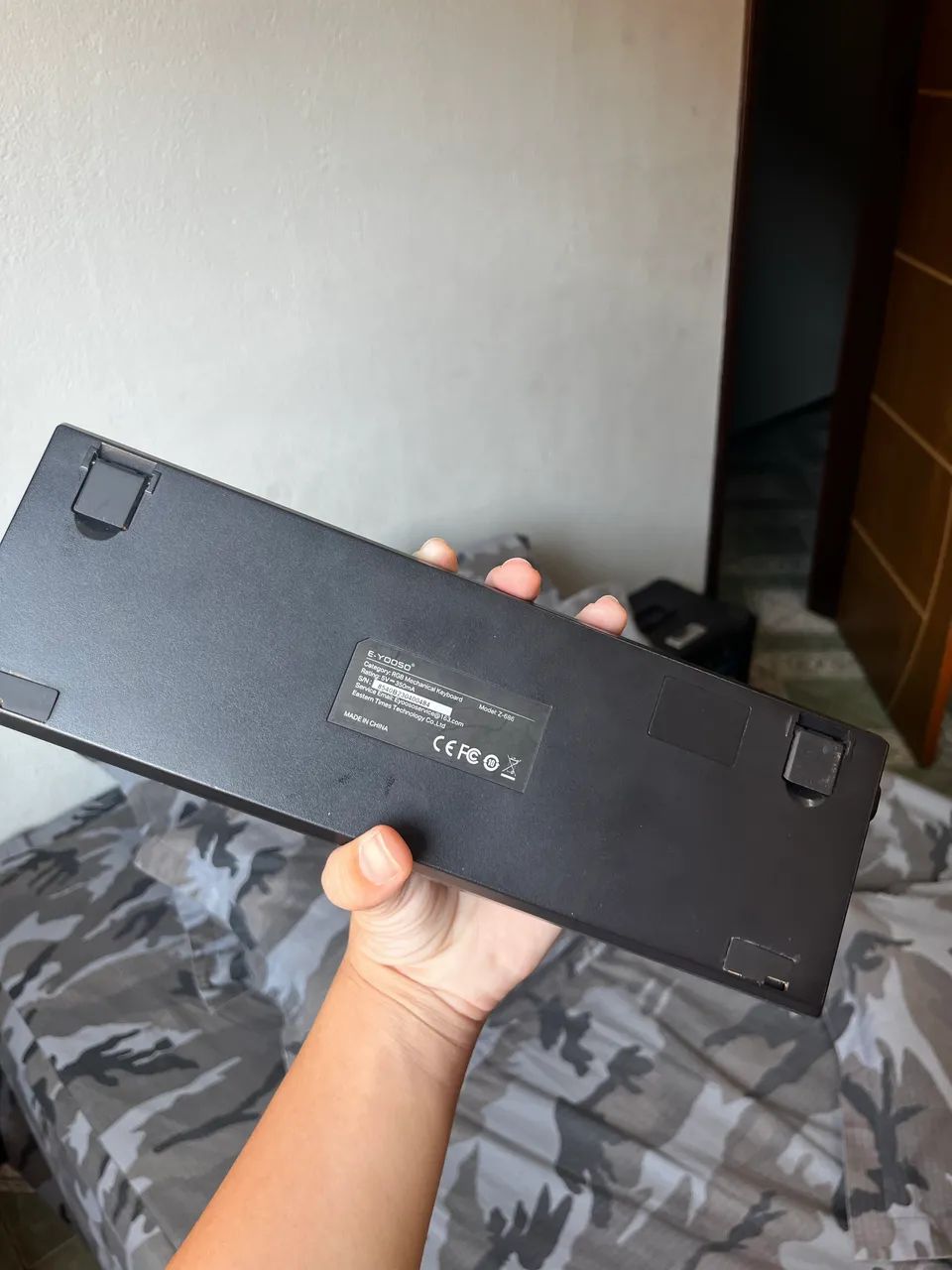 TECLADO E-YOOSO Z-686 MECÂNICO - Foto 2