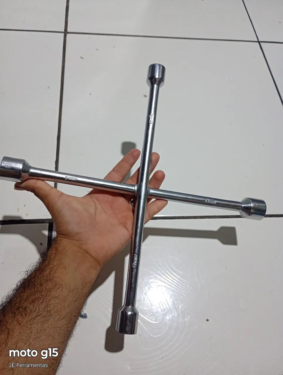 Chave de Roda profissional 17, 19 , 21 e 23 - Foto 2