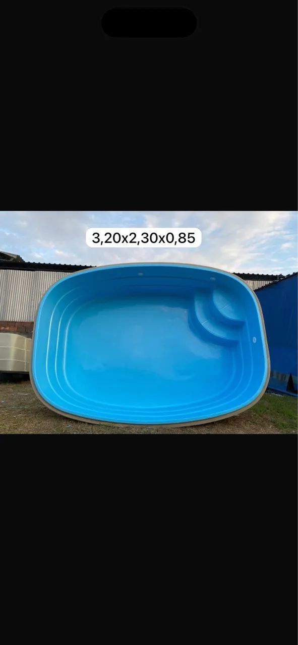 Piscina de fibra