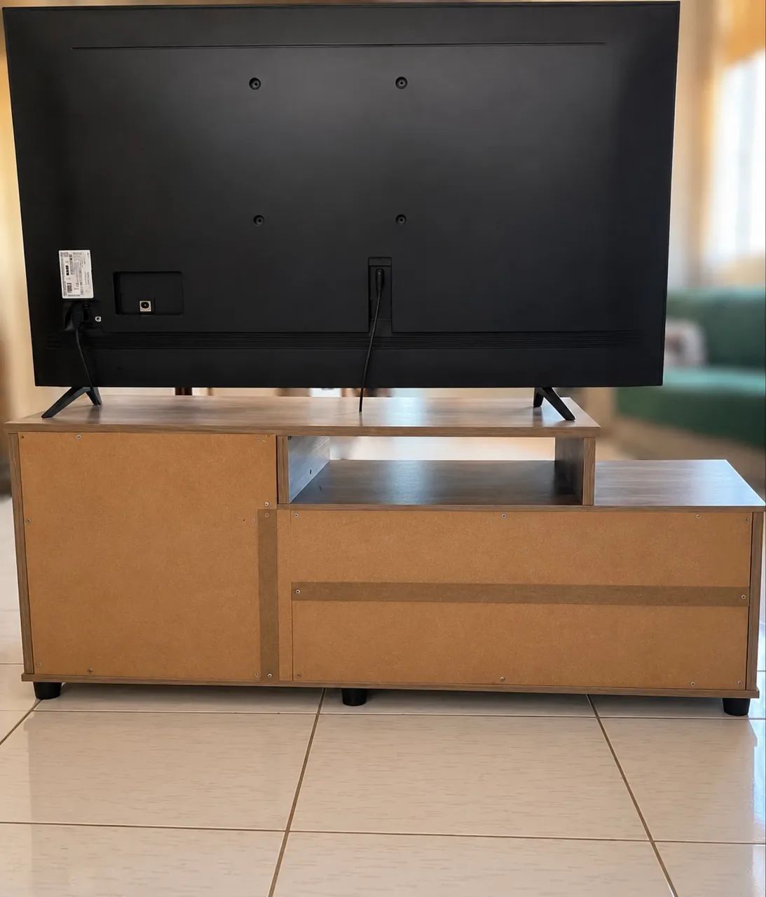 Rack para TV com 2 gavetas - Foto 2