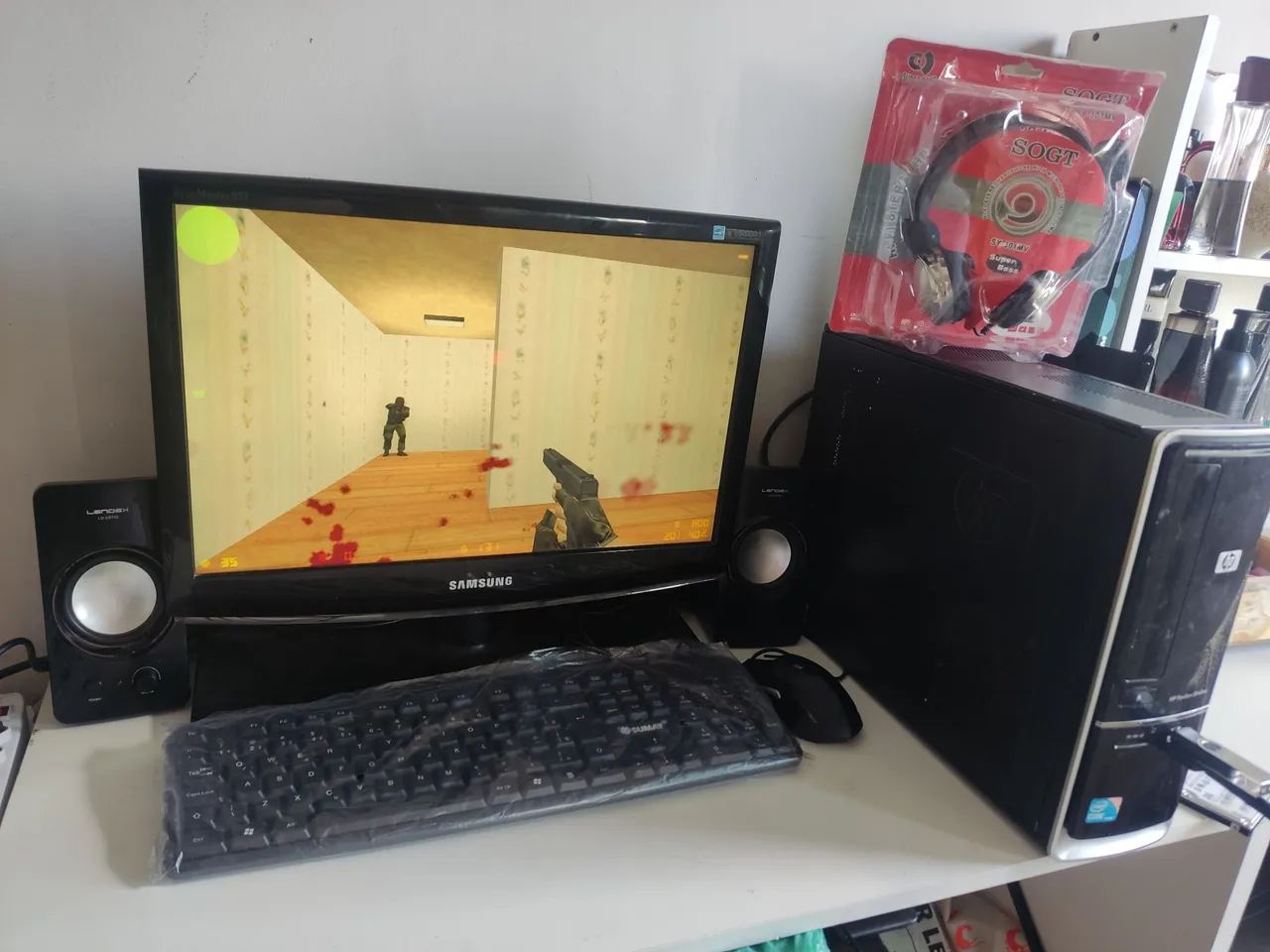 Computador completo slim Core i3 10GB Ram Wi-Fi Bluetooth jogos e programas  - Foto 4