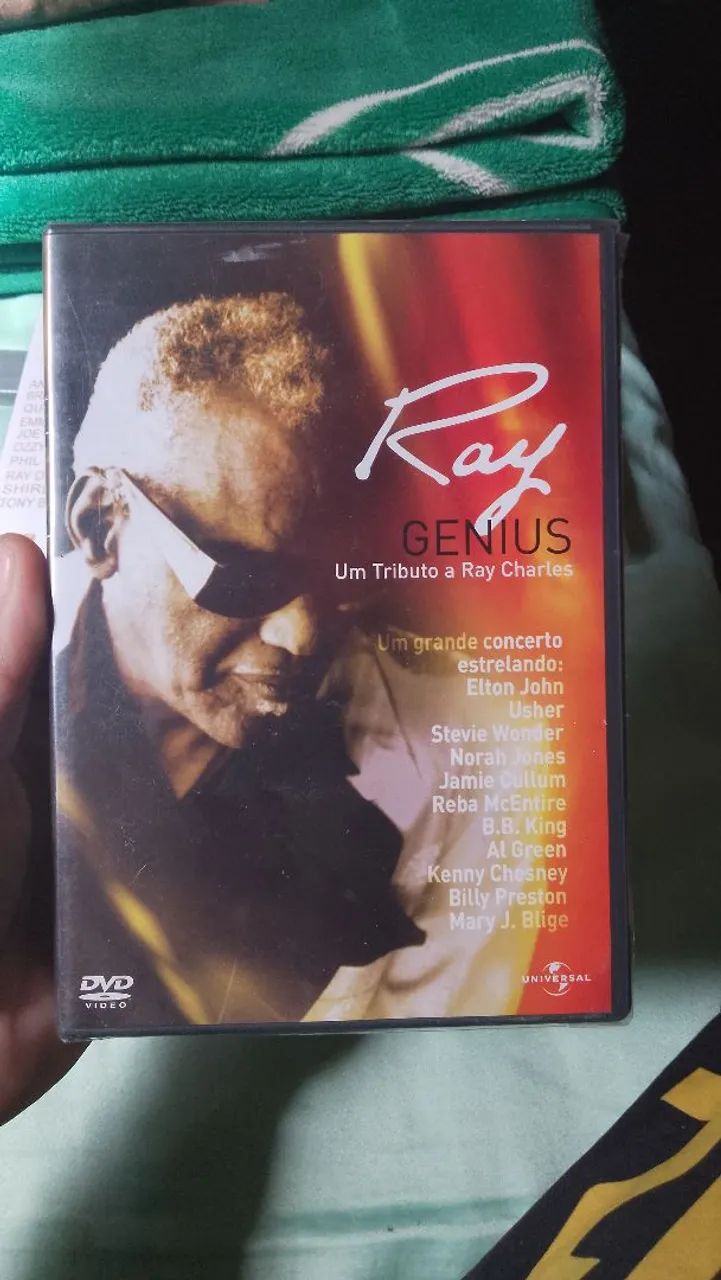 DVD Ray - Genius: Um Tributo a Ray Charles (Original / Lacrado)
