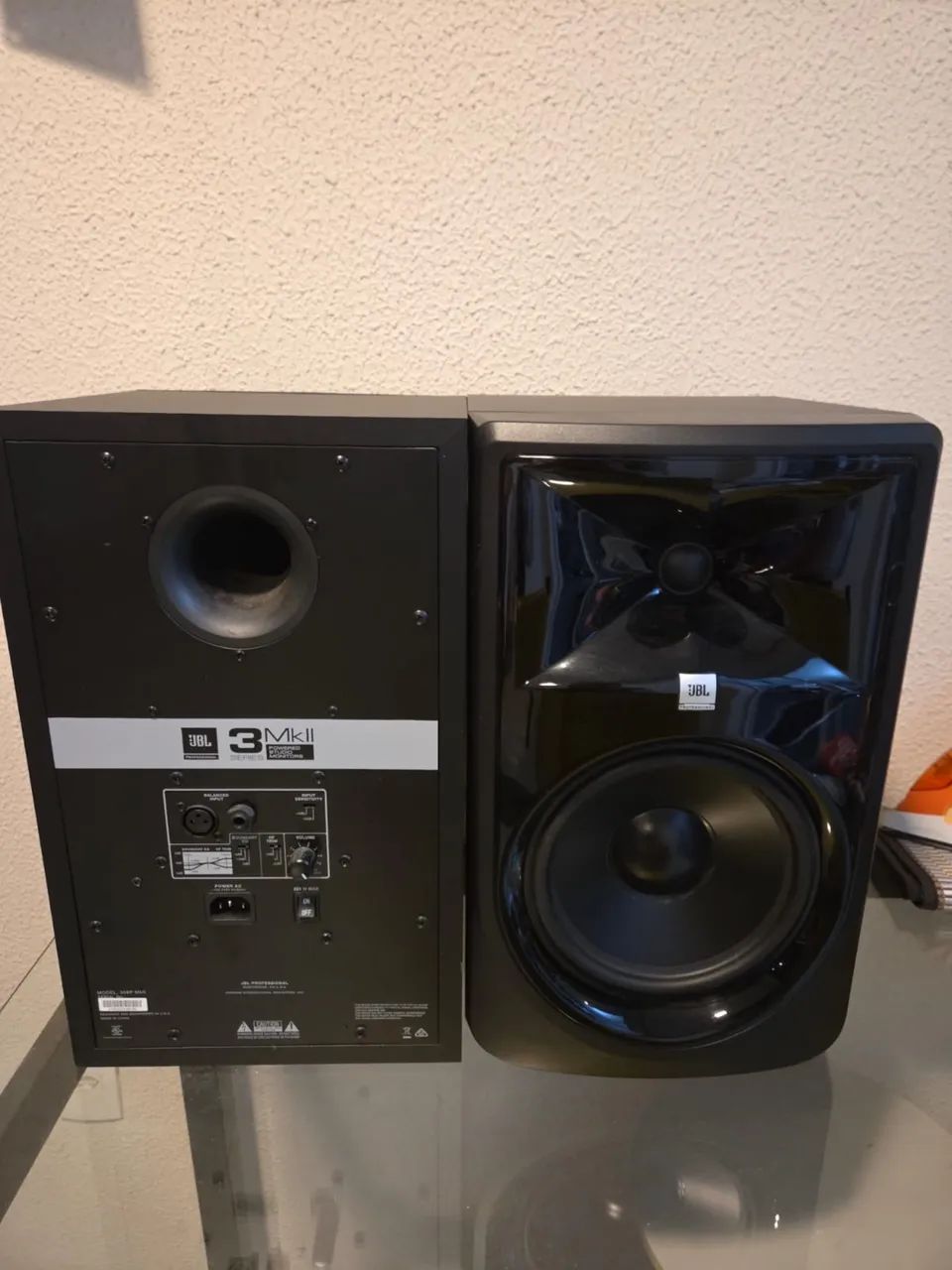 Par de Monitores Ativos JBL 308P MkII - 8 polegadas - Estado de Novo - Foto 2