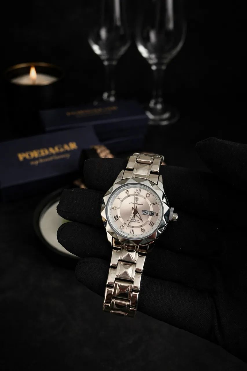 Relógio Feminino Poedagar Prata - Foto 2