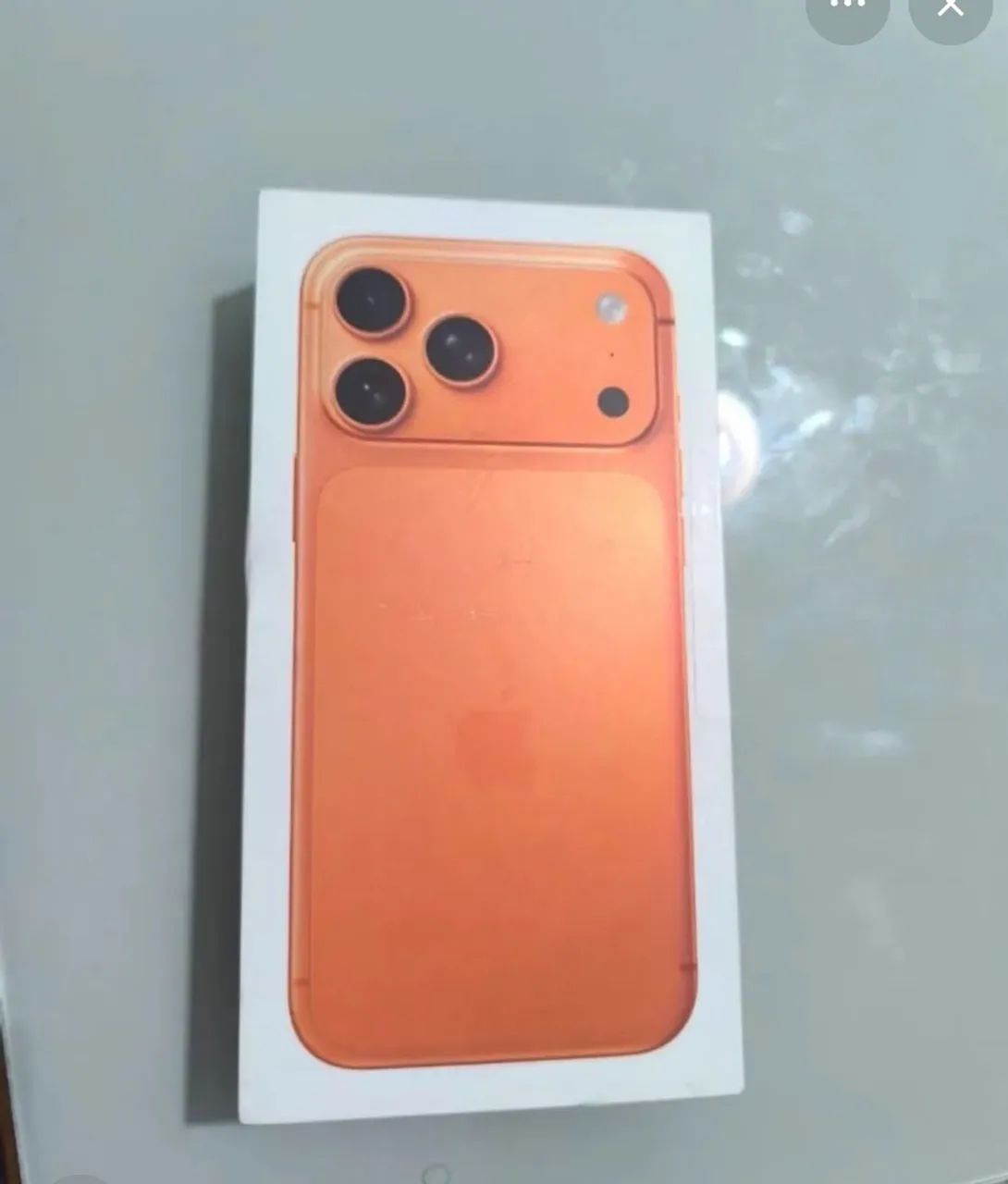 Vendo iPhone 17 pro Max 256 gb laranja - Foto 2
