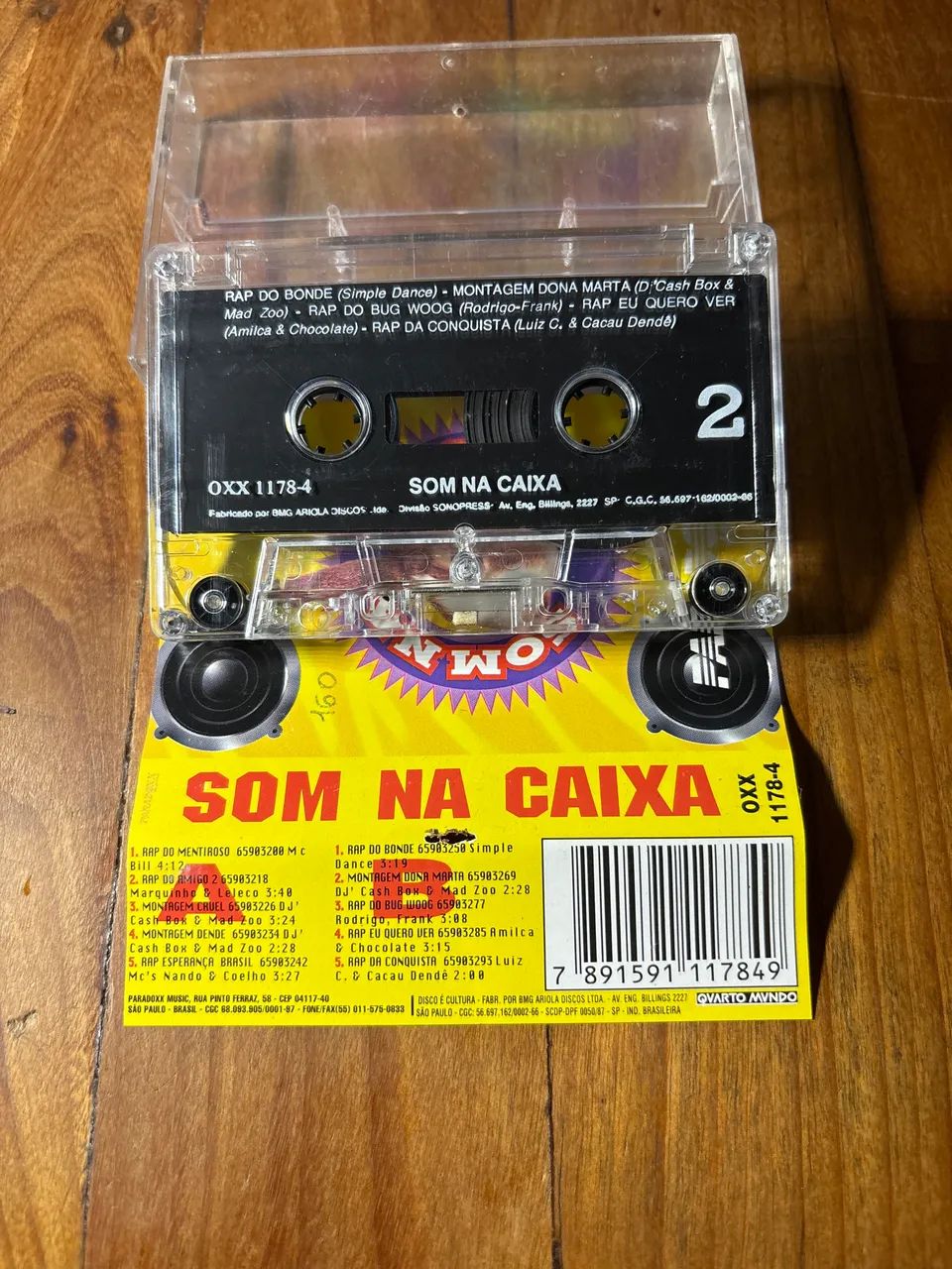 Som na Caixa - Fita Cassete Original - Foto 3