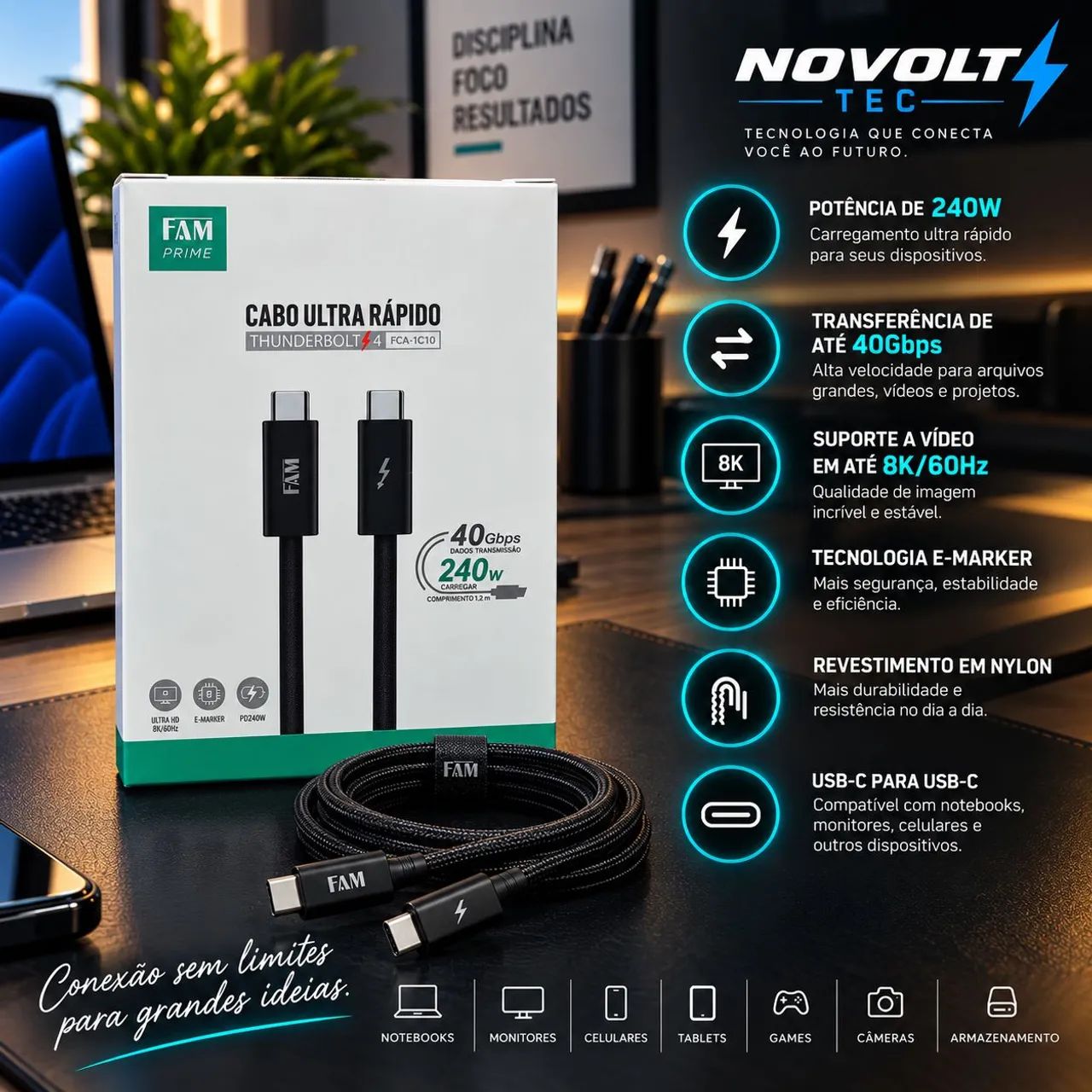 Cabo USB C  - Foto 2