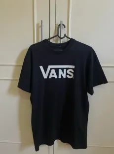 Camiseta Vans preta (aspecto de novo)