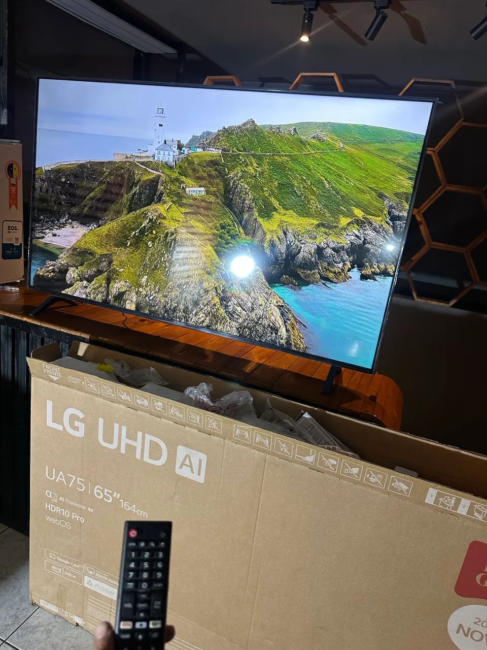 Tv Smart LG 65 Polegadas (NA CAIXA) - Foto 5