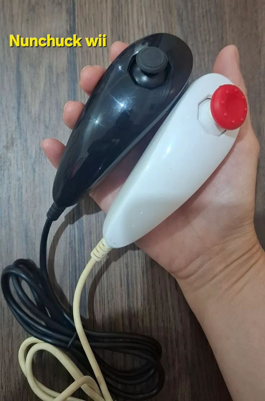 Nunchuck pra Nintendo wii funcionando perfeitamente!!