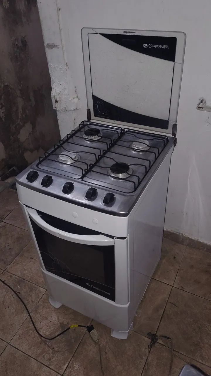 Fogão 4 bocas funcionando perfeitamente ENTREGO 