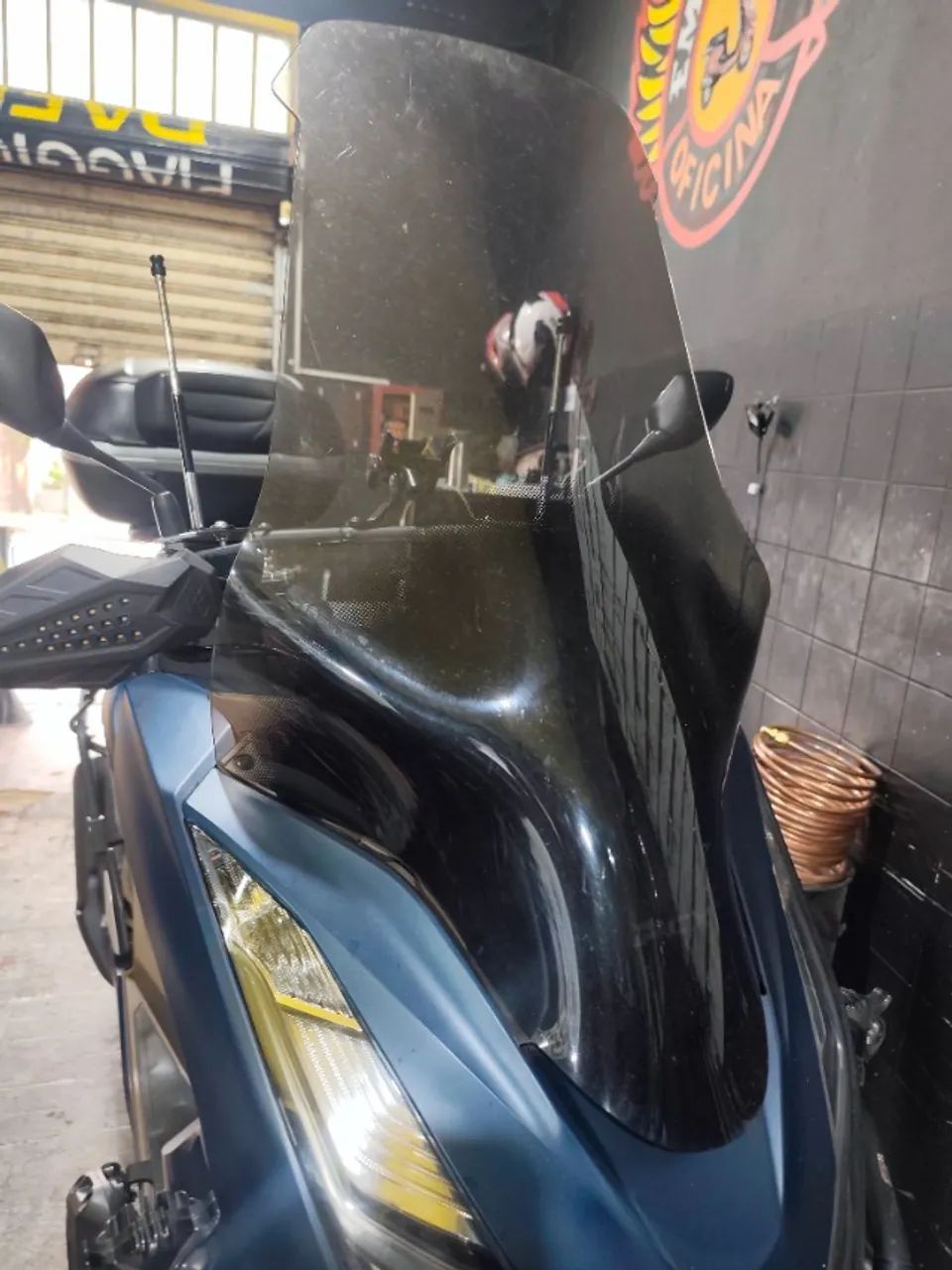 PCX DLX azul equipada - Foto 4