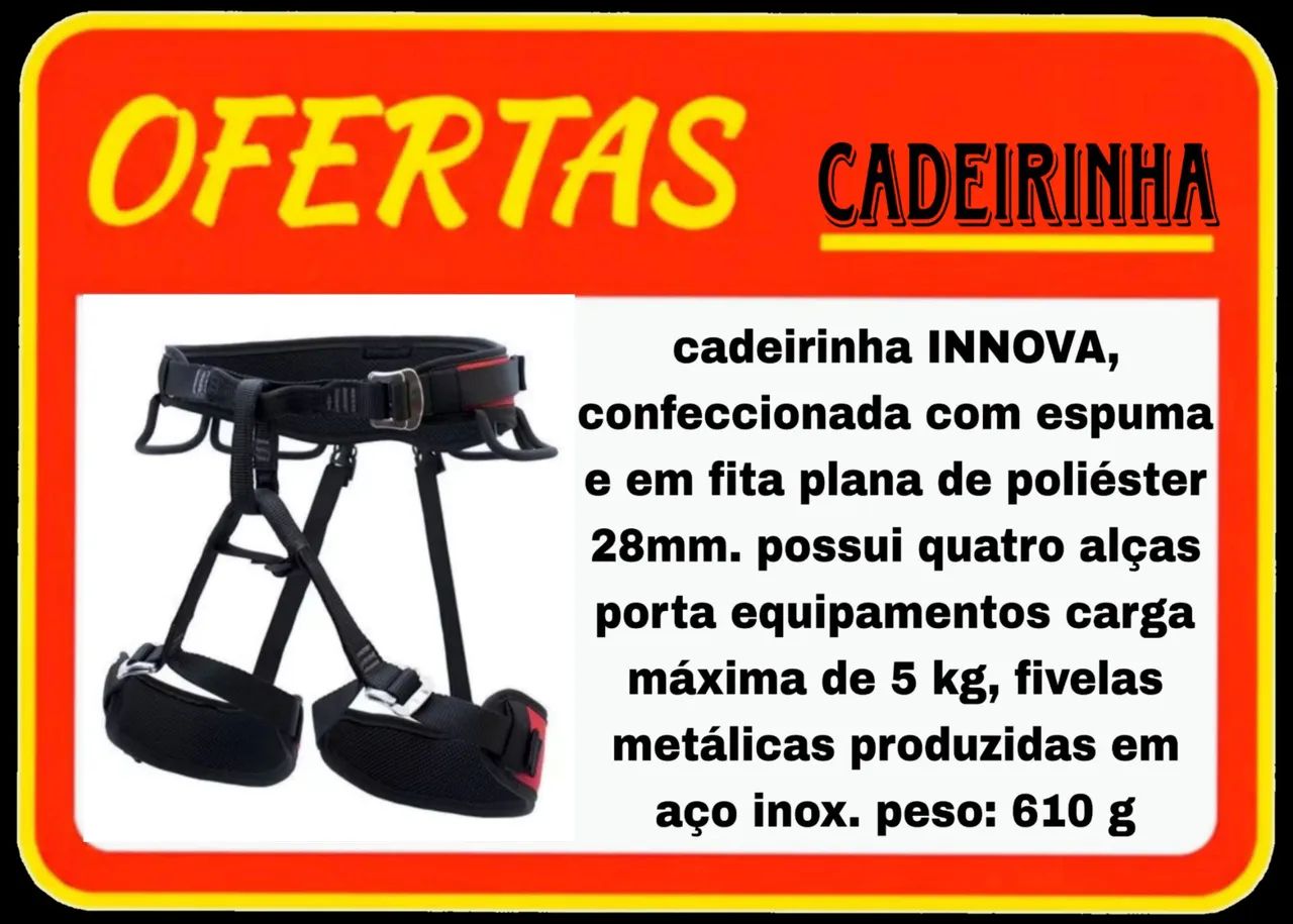 Equipamentos de rapel novos!!!  - Foto 3