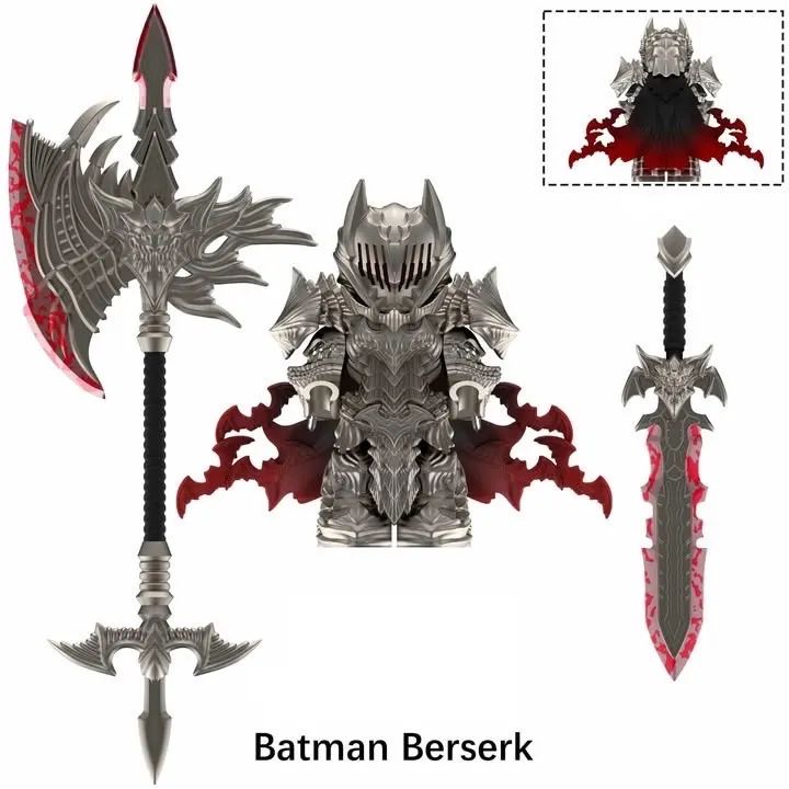 Batman The Berserker Rage Mode - Minifigura Colecionável - Foto 3