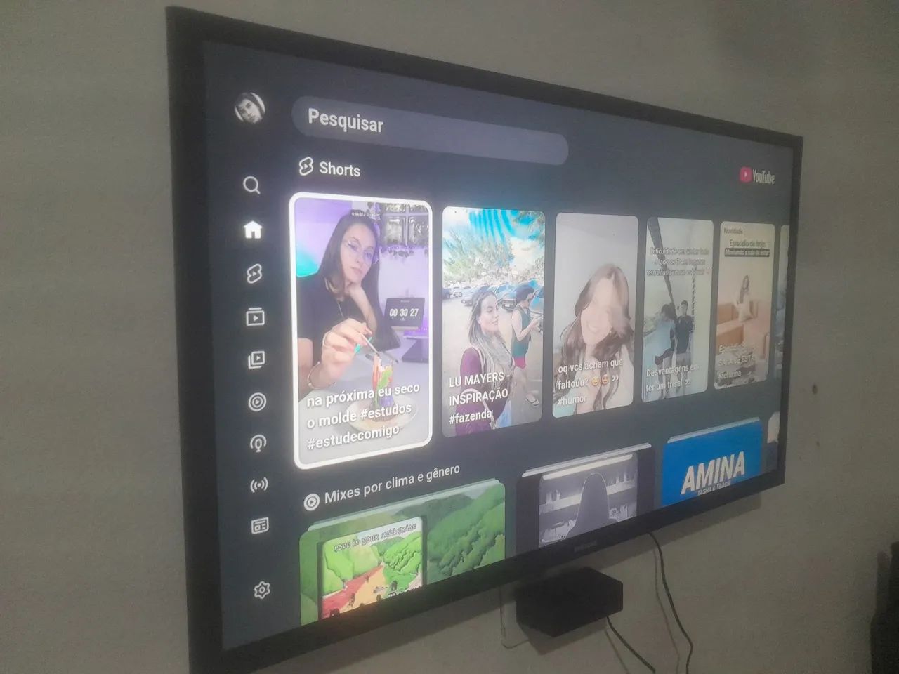 Tv samsung séries 32 polegadas smart - Foto 3