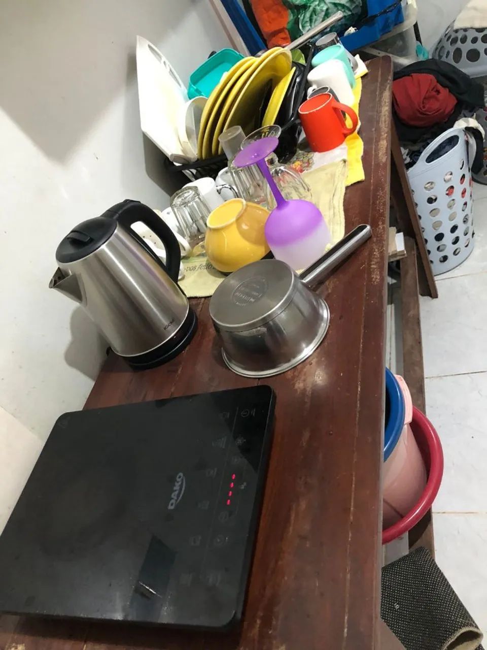 Mesa retangular multiuso madeira  - Foto 2