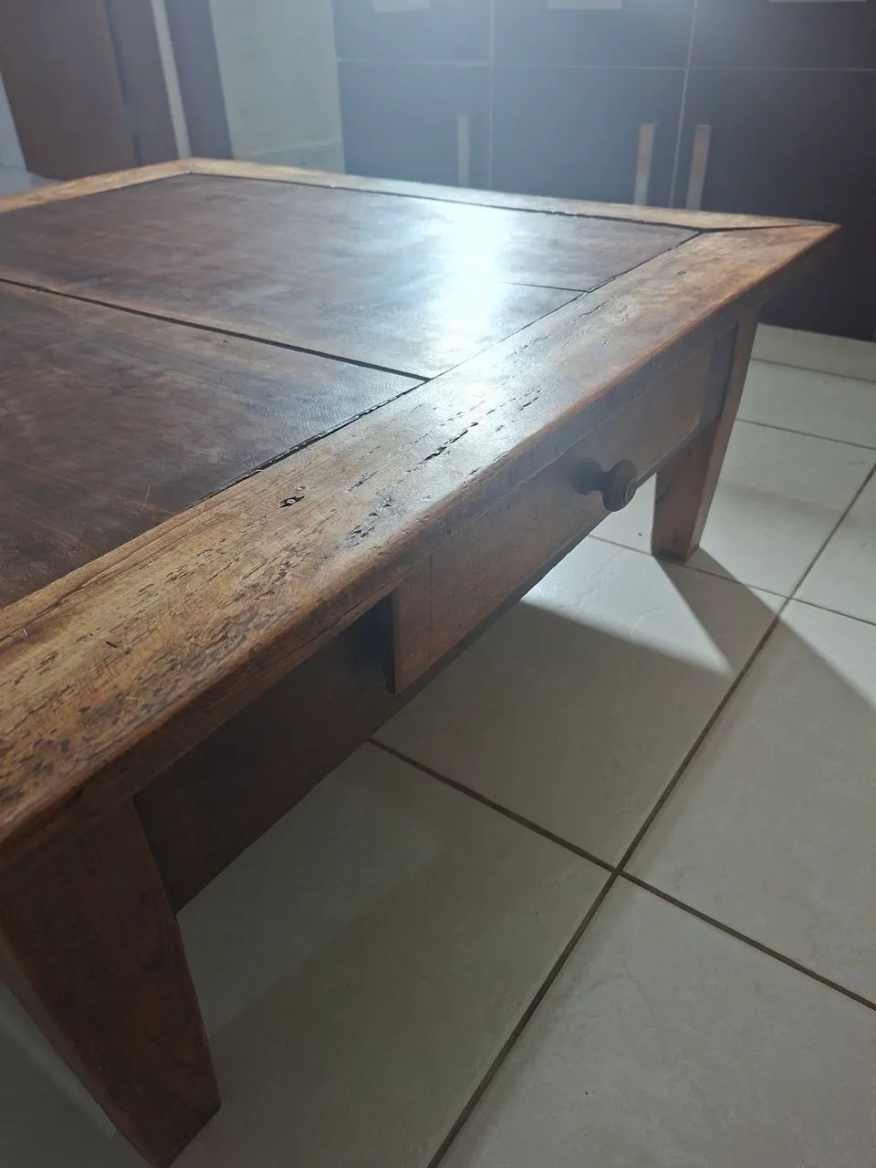 Mesa de centro rústica - Foto 4