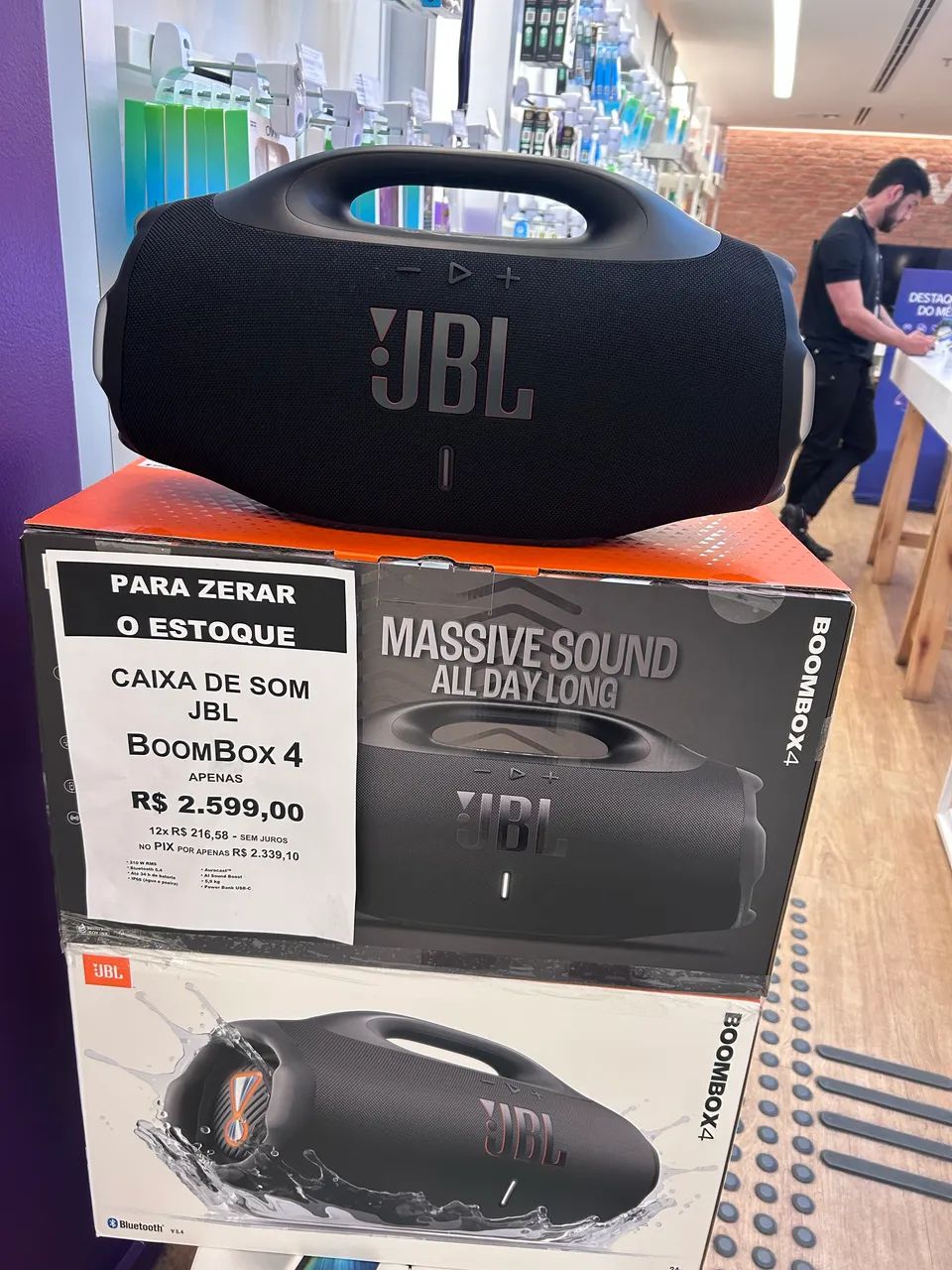 Caixa de som JBL Boombox 4 - Foto 3