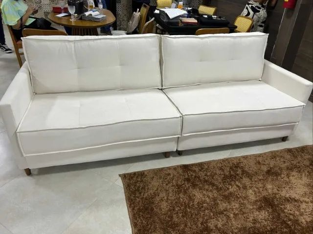 Sofá Elegance Premium 2,00 m Linho - Atraente - Foto 2