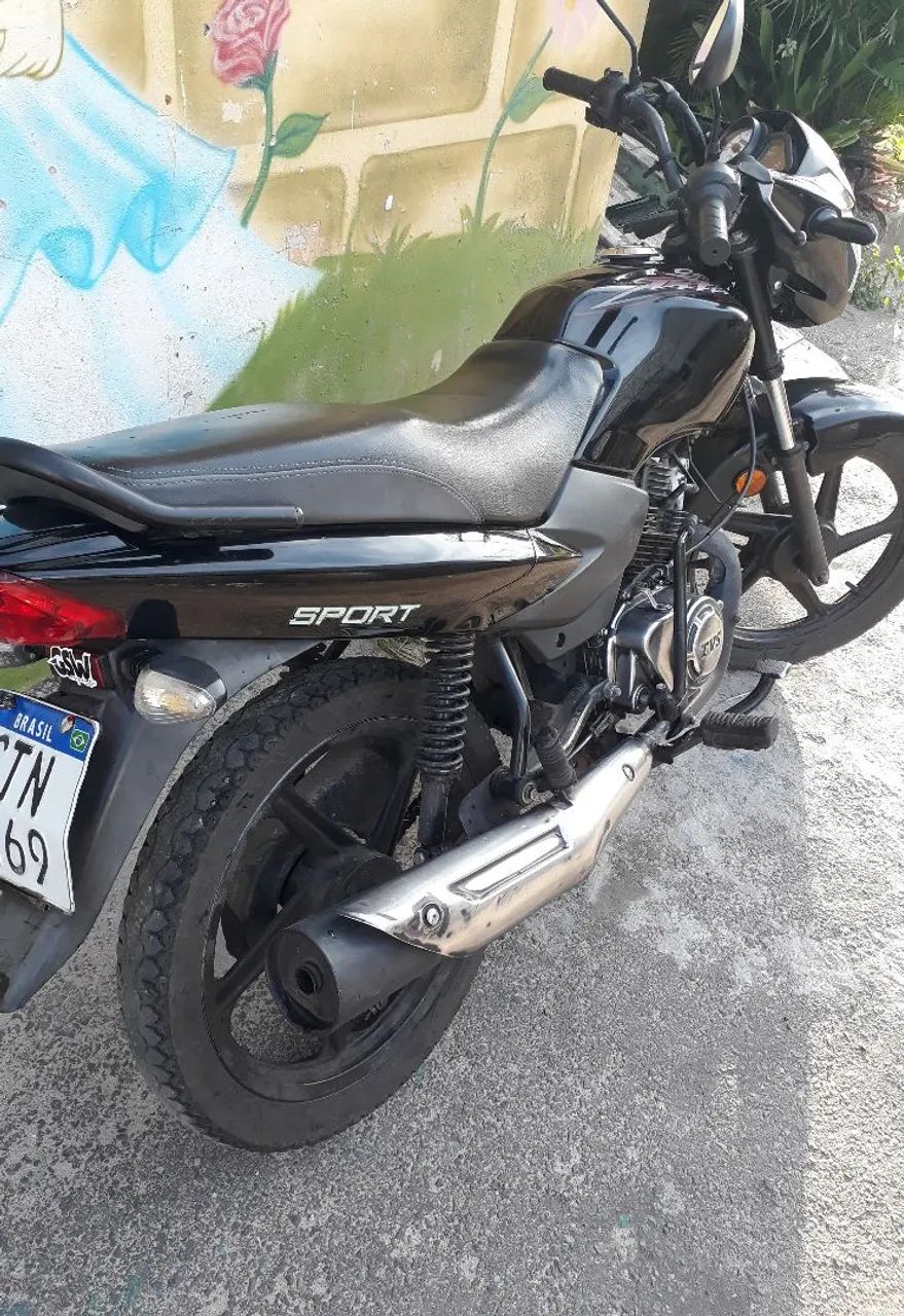 Mottu tvs 110i sport com farol titan 160 - Foto 3