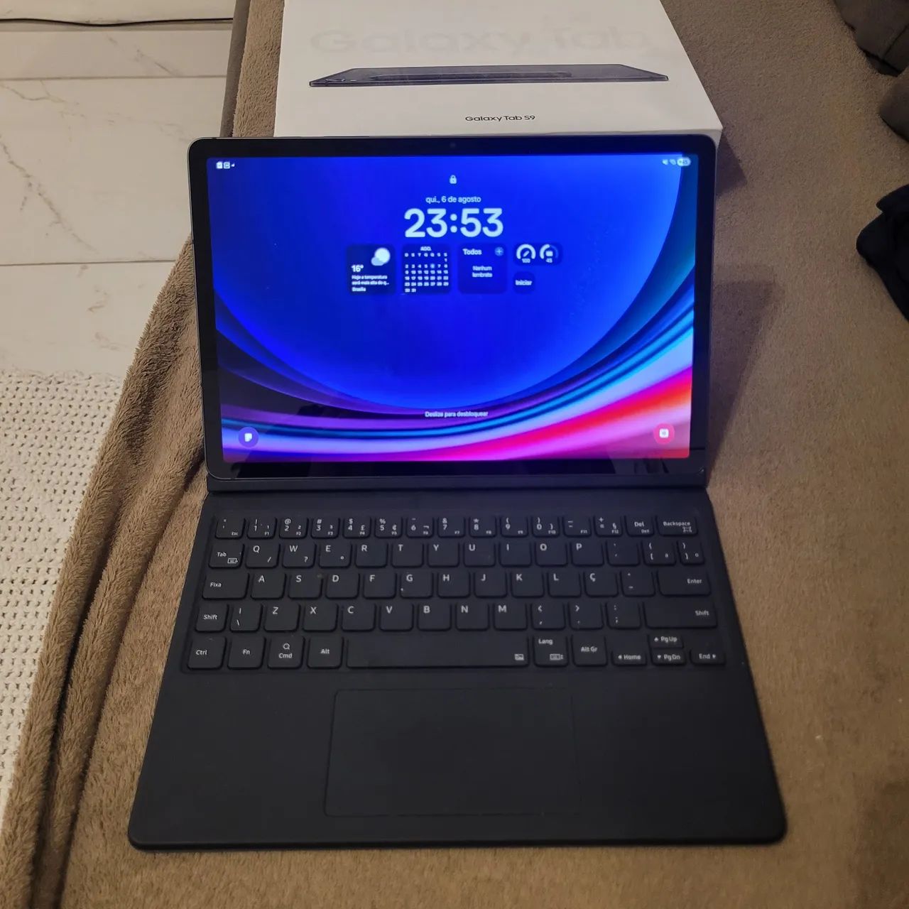 Tablet Samsung Tab s9 Impecável 
