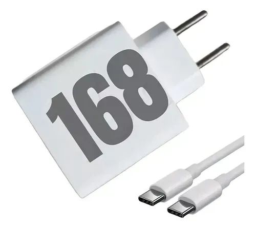 Carregador Xiaomi 168w Turbo Xiaomi, Motorola, Samsung Cor Branco Das Super Rapido no Sams