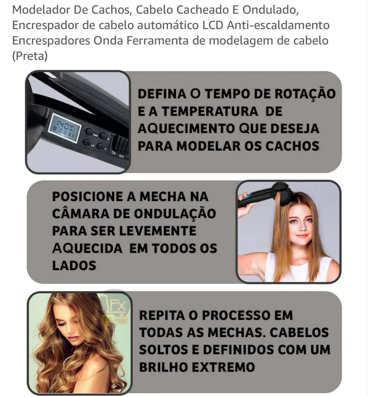 Vende-se modelador de cachos - Foto 4