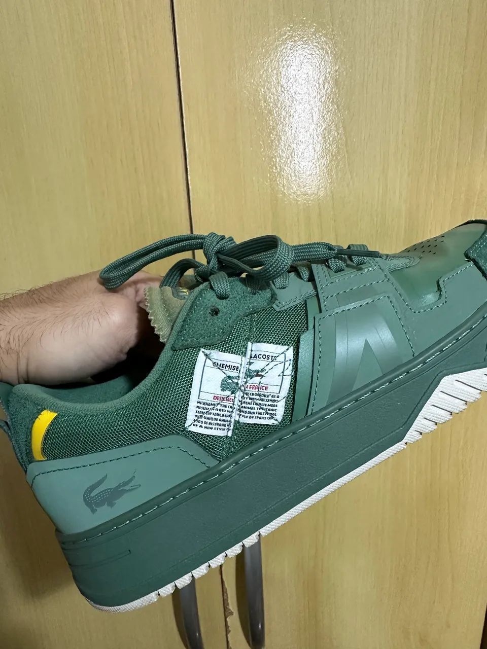 Tênis Lacoste L001 Couro Original - Foto 5