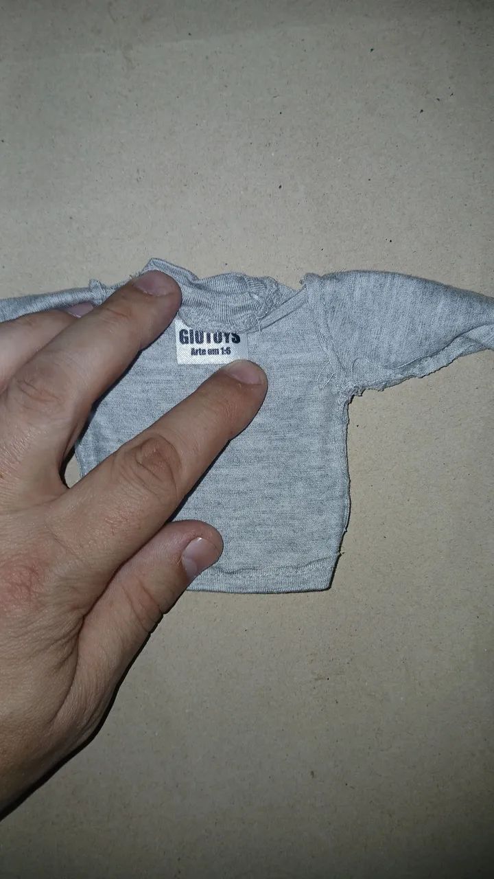 Falcon Camiseta manga longa cinza  - Foto 2