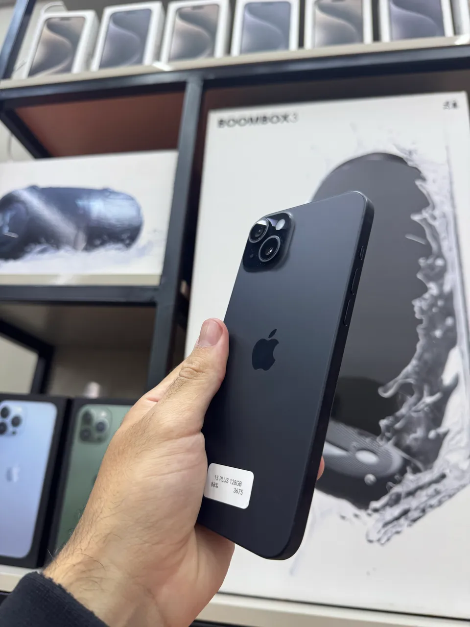 IPHONE 15 PLUS 128GB BLACK SEMI NOVO PROMOÇÃO TO - Celulares e