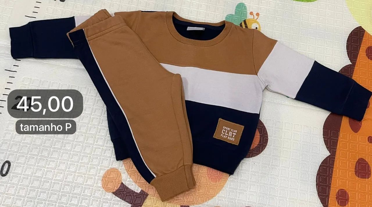 Conjunto moletom infantil  - Foto 5