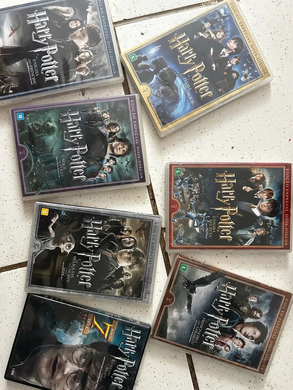 Coleção completa do harry potter 