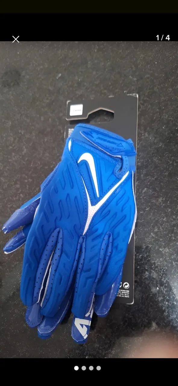 Luva Futebol Americano Nike Super Bad P