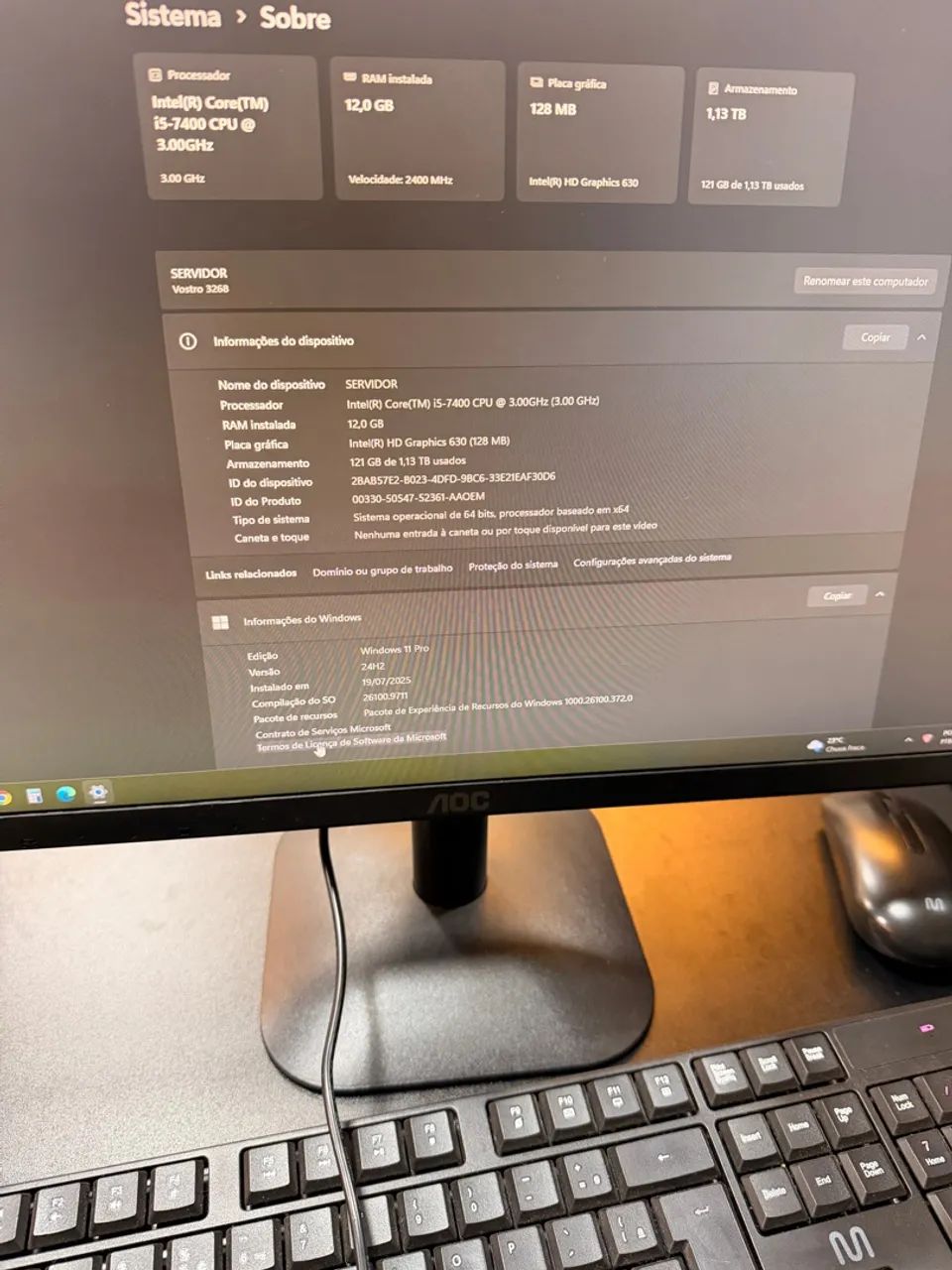 COMPUTADOR COMPLETO - INTEL 12RAM 1TB  - Foto 5