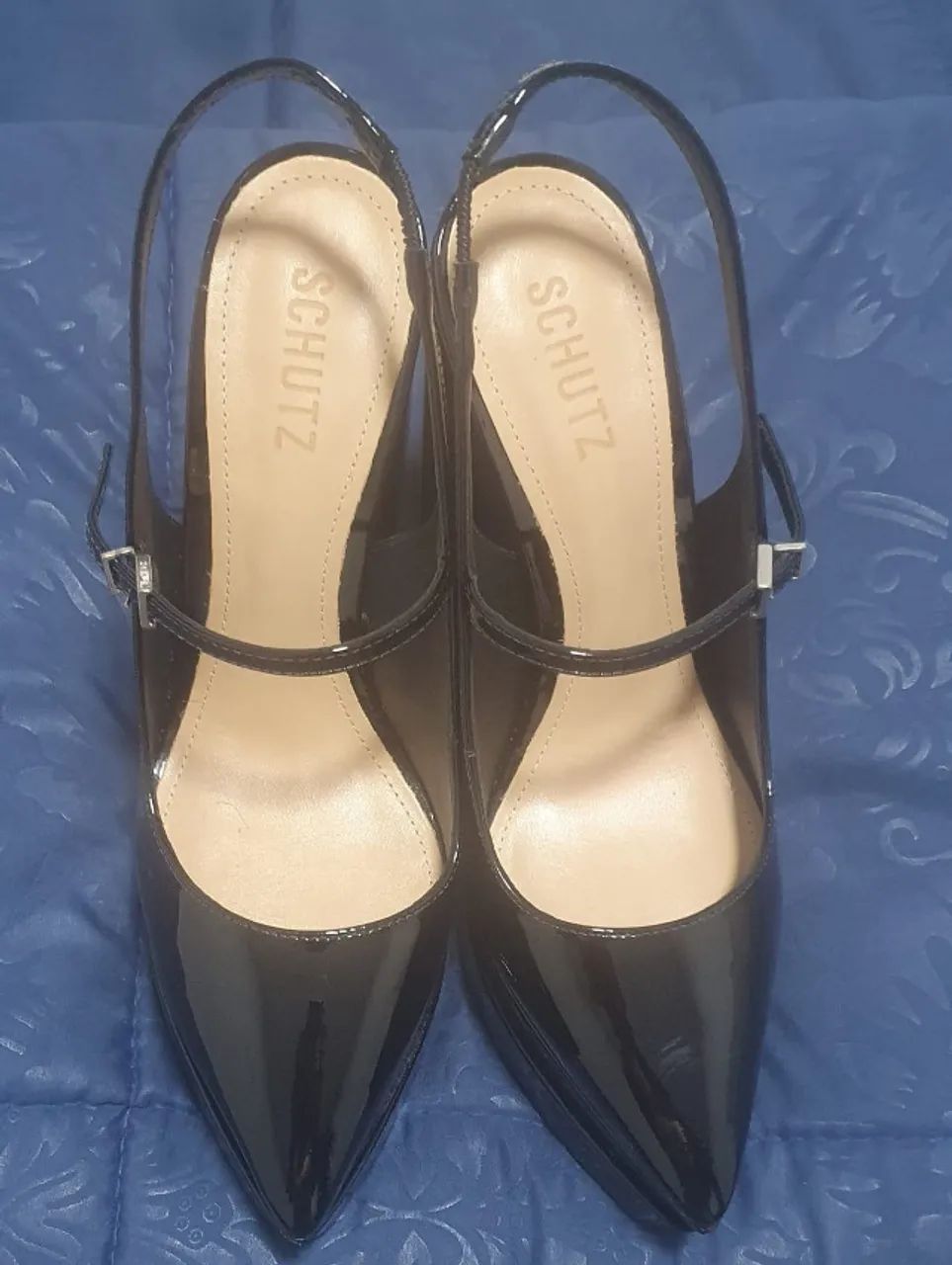 sapato feminino meia pata schutz preto - Foto 2