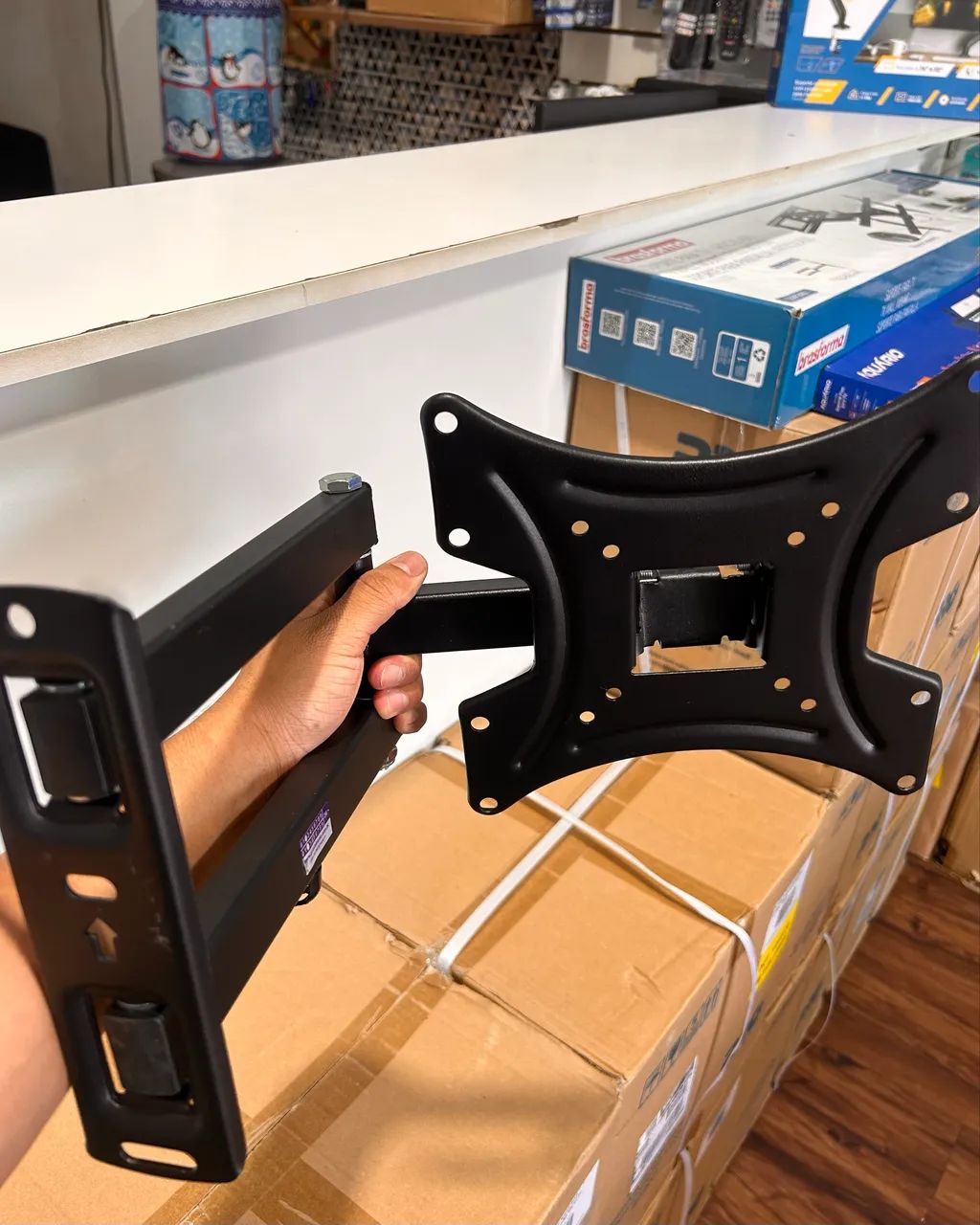 Suporte de Tv Articulado Braço de 43cm 13 a 55 Polegadas ( Promoção ) - Foto 3