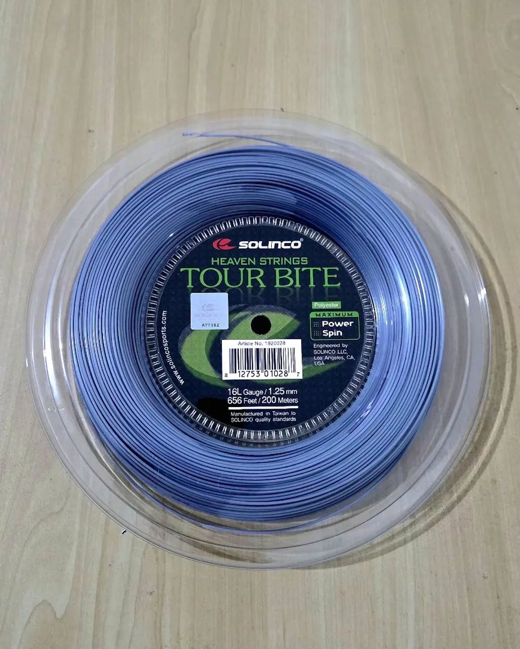 Corda Solinco Tour Bite 16L 1.25 Rolo 200m