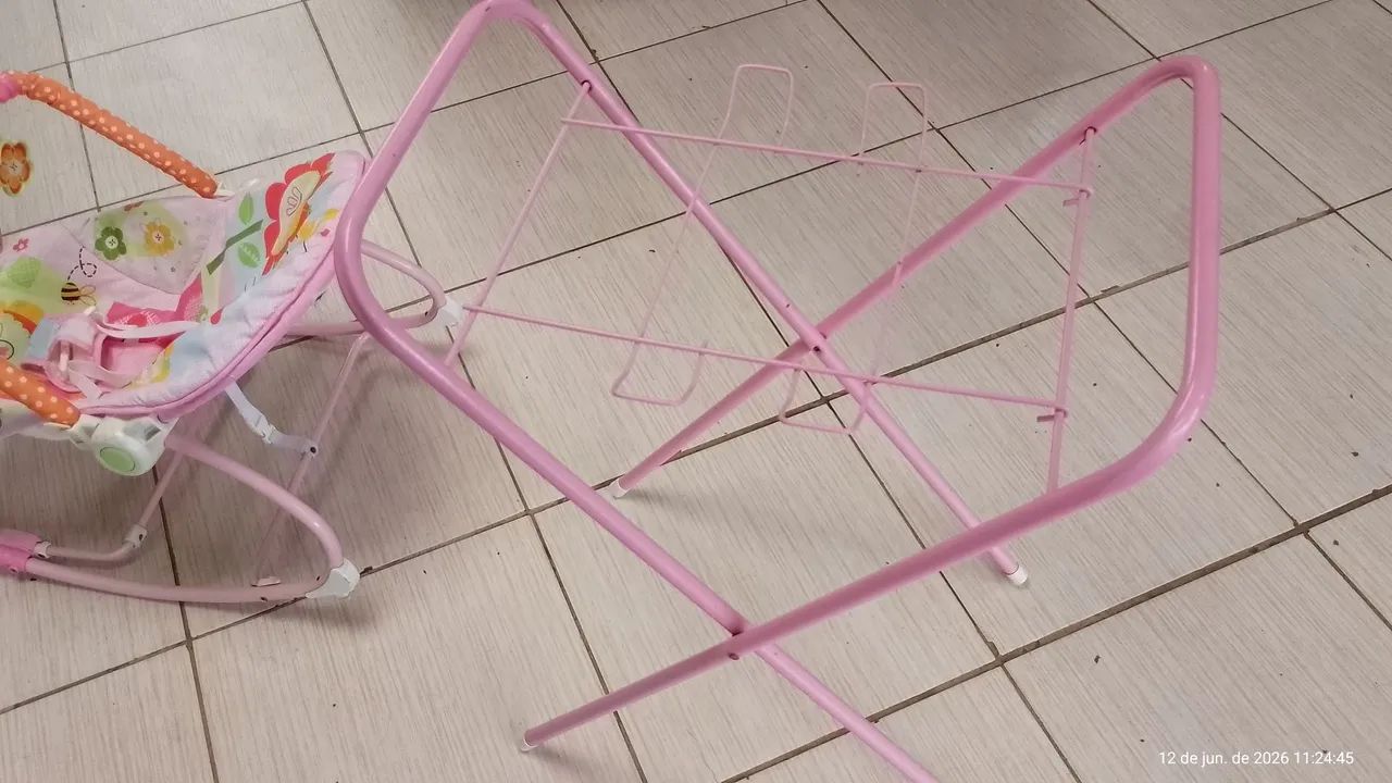 Cadeirinha de balanço pra bebe - Foto 3