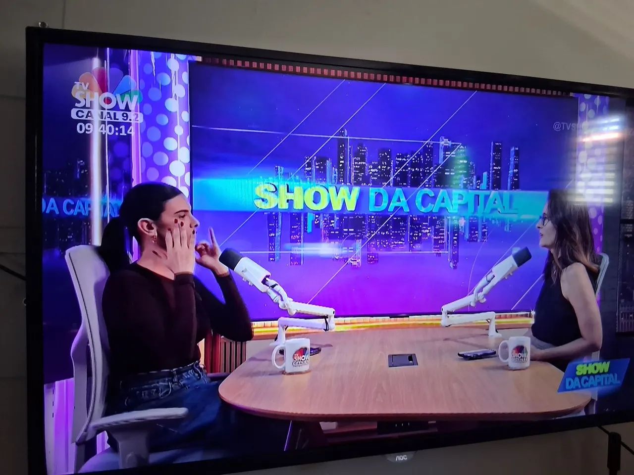 Televisão aoc smart 43 polegada