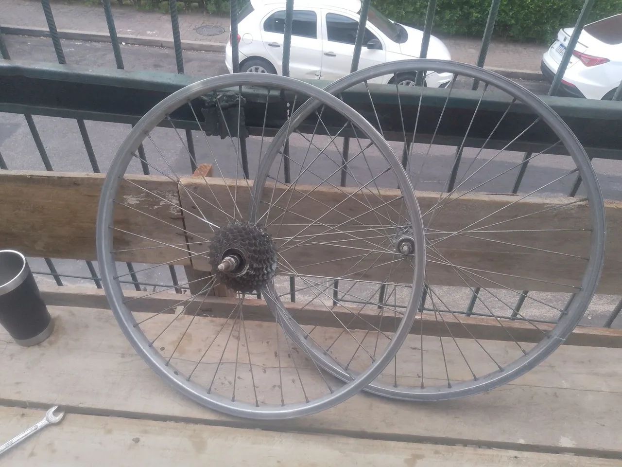 Par de aro 24 alumínio - Foto 2