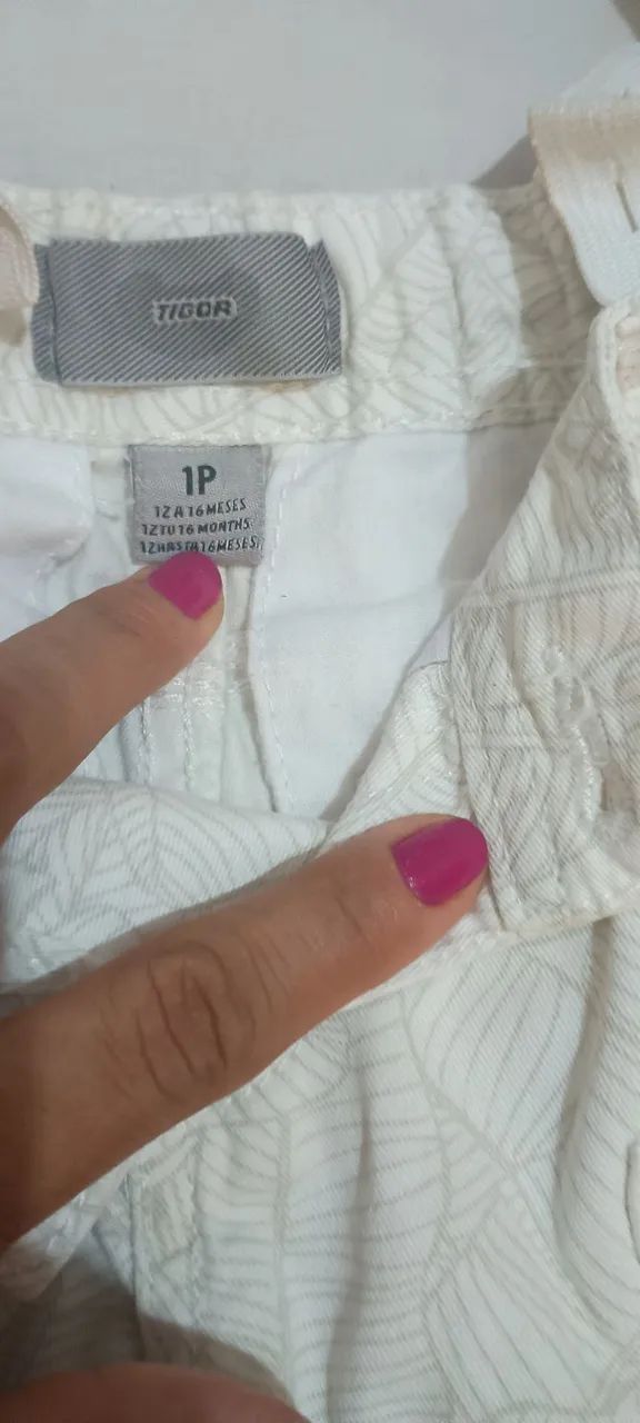 Bermudas Tigor e bone - Foto 2