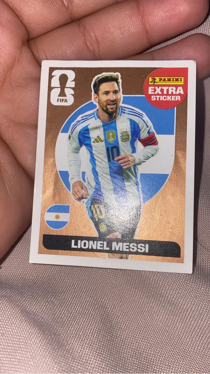 Figurinha legend messi bronze  - Foto 2